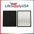 thumbnail image 1 of Replacement Filter Set for Levoit Air Purifier LV-PUR131, LV-PUR131-RF True HEPA & Activated Carbon Filters Set, 1 of 2