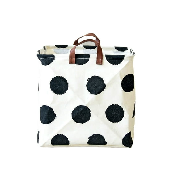 CSCHome Square Storage Bags Folding Fabric Storage Boxes Folding Moving Comforter Blanket Storage Bags Closet Organizers and Storage Containers for Clothes with Strong