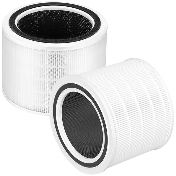2 Pack Core 200S Replacement Filter, Compatible with LEVOIT Core 200S Smart WiFi Air Purifier, Compare Part# Core 200S-RF, Core 200S-P