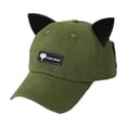 thumbnail image 1 of Gafas de sol Gorra de béisbol jinwen Sombrero Verde con visera, 1 of 8