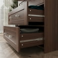 thumbnail image 6 of Freestanding Wardrobe, 71" High Closet with 2 Doors and 3 Drawers, Bedroom, Living Room, 6 of 6