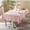 Pink, variant on 100% Cotton Table Cloth Solid Color Simplicity Wash Cotton Table Cover Restaurant Kitchen Party Holiday Tablecloth Decoration