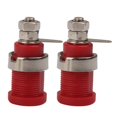 thumbnail image 4 of 10 piezas Zócalos de (2 piezas / cada color) + Tapones de plátano piezas de Aislamiento CUTICAT Conector de panel de terminales de audio, 4 of 8