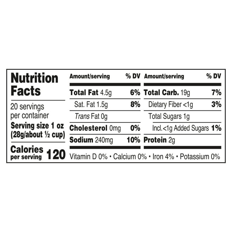 Utz Pub Mix, 20 oz Barrel