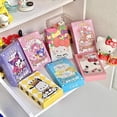 thumbnail image 2 of Sanrios-cartas de dibujos animados Kawaii My Melody, Hello Kittys, Kuromi, Cinnamoroll, Pompón, purpurina, edición limitada, 10Cm, 2 of 4