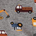 thumbnail image 5 of HCNTES Baby Boy Winter Clothes Baby Boy Clothes Fall 6 12 18 Months 2T 3T Cute Retro Car Graphic Long Sleeve Pullover Tops & Pant Sets Toddler Outfits, 5 of 6