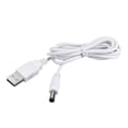 thumbnail image 3 of Cable de carga Uxcell USB 2.0 tipo A macho a conector de barril de 5.5 x 2.5mm DC 5V, 3 of 3