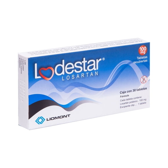 Lodestar tabletas 30 pzas de 100 mg c/u