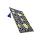 thumbnail image 1 of Injueey Bolsa de mano mágica engrosamiento bolsa ligera flores joyería bolsas portátiles vacías paquete cremallera borla cadena regalos Almacenamiento y organización del hogar Azul 24*34cm, 1 of 6