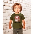 thumbnail image 2 of Big Brother Barn Farm Animals Shirt for Sibling Reveal Baby Announcement Outfits Military Green Shirt Youth Medium, 2 of 6