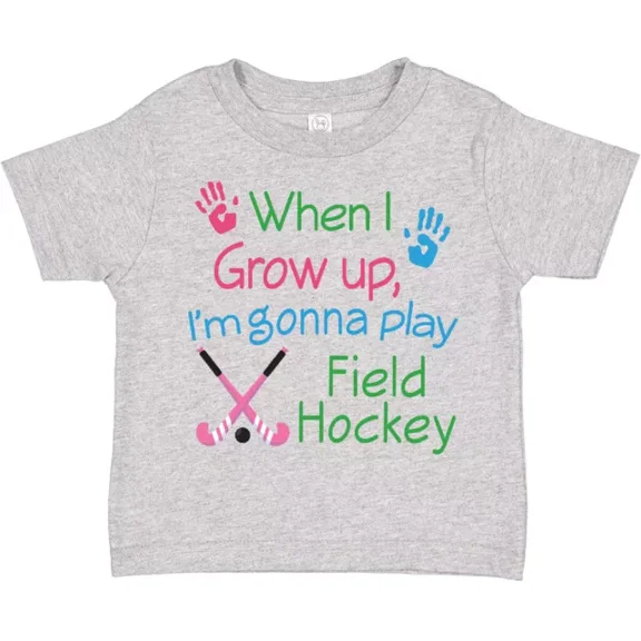 Future Field Hockey Player Toddler T-Shirt Sports Kids Gift Child Kid TODDLER SHORT SLEEVE TEE BELLA CANVAS 3001T