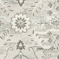 thumbnail image 6 of SAFAVIEH Wyndham Thaddeus Floral Bordered Runner Rug, Ivory/Taupe, 2'3" x 7', 6 of 7