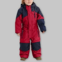 ATOGUTA Boys Snowsuit Overalls Ski Suits Jackets Coats Jumpsuits Winter Outdoor Waterproof Red, Kids Jackets 1T-15