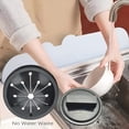 thumbnail image 3 of HIBIBUD Garbage Disposal Splash Guard 3inch Collar Sink Baffle Garbage Disposal Stopper Compatible with Various Ez Mount Disposals, 3 of 7