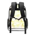 thumbnail image 2 of Kdxio Lemon Potatoes Clear Backpack, Transparent Bookbag for School for Women Men, Capacity Clear Bag for College, Travel, 2 of 7