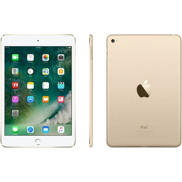 Restored MK9Q2LL/A Apple iPad Mini 4 128GB Gold (Refurbished