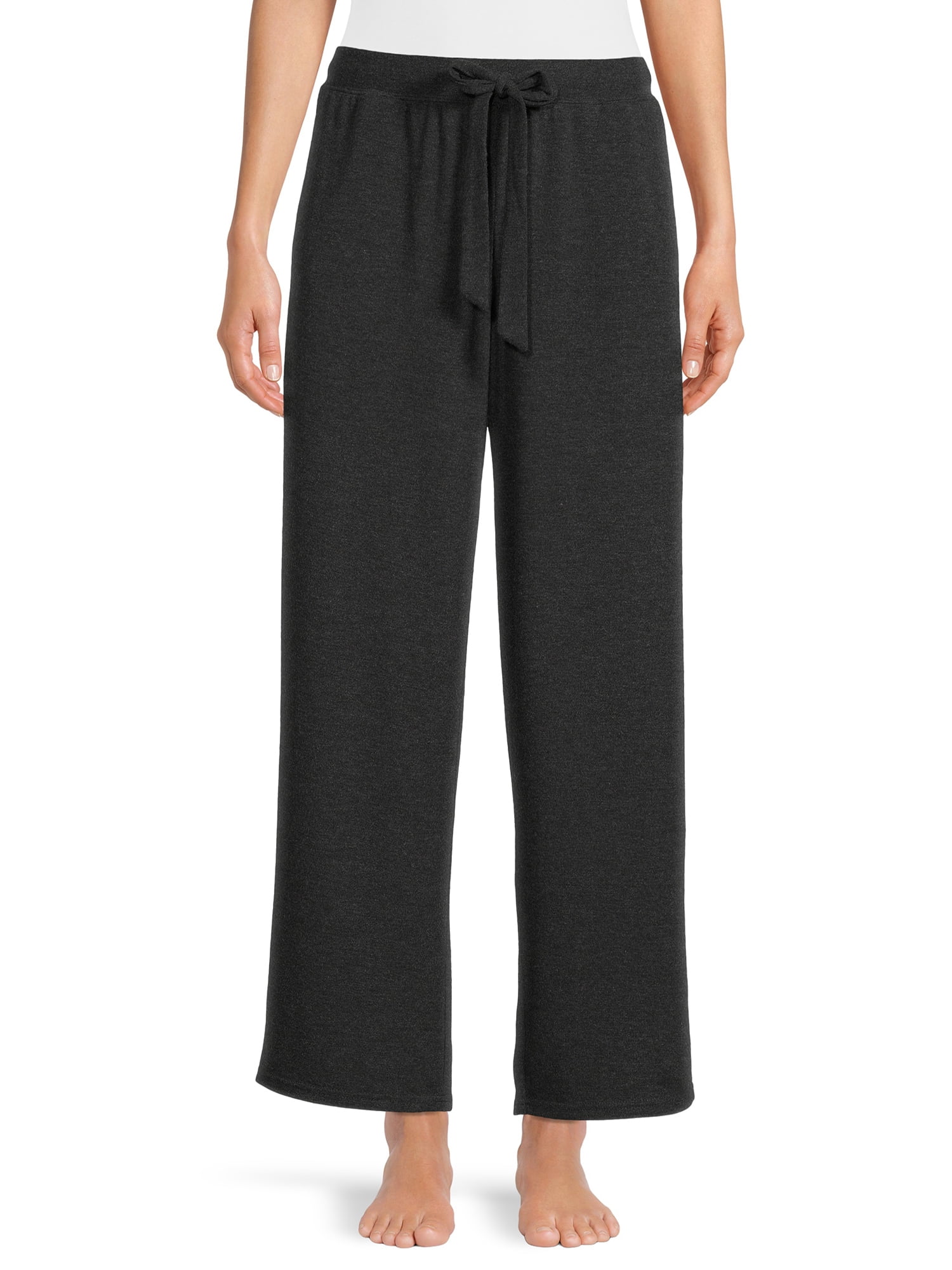 Joyspun Women's Hacci Solid Sleep Pants, Sizes to 3X - Walmart.com