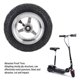 thumbnail image 3 of Neumático de Scooter Eléctrico de 8 Pulgadas Con Cubo de Cojinete, Anti-Impacto 8x2.00-5 Neumlicos Sin Cámae para Mini Reemplazo de Bicicleta para C3, 3 of 7