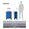 thumbnail image 3 of Maleta de Cabina ABS Toronto 18" Azul, Ligera y Resistente., 3 of 7