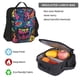 thumbnail image 5 of Disketp Neon Graffiti Urban Art Mochila Estampada de Gran Capacidad con Lonchera y Estuche, Set de 3 Piezas para Estudiantes, 5 of 7