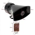 thumbnail image 3 of Motorcycle Horn Wireless Remote Controller Moto Track Horn 7 Tone Alarm Siren Speaker For Car Warning Alarm Police Emergency Mot, 3 of 5