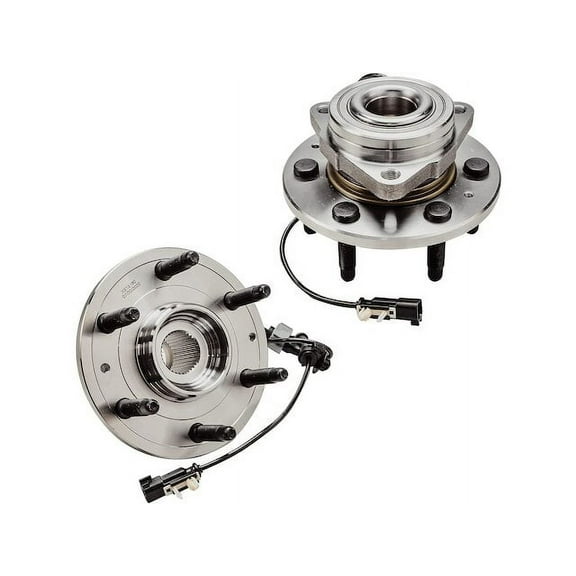 Front Wheel Hub Assembly Set - Compatible with 2015 - 2020 Chevy Suburban 2016 2017 2018 2019