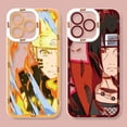 thumbnail image 2 of Funda de teléfono de lujo de Anime n-narutos para iPhone 15 14 Pro Max 13 12 Mini 11 Pro XR XS X 8 7 6 6S Plus SE 2020 Capa de silicona suave, 2 of 5