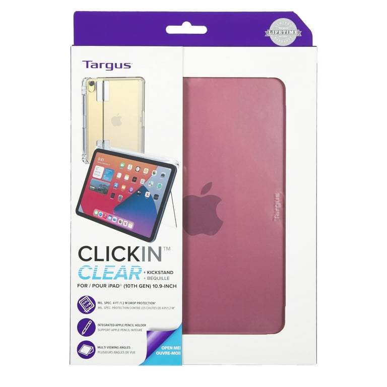 Targus Click-In 10,9 iPad Cover, rosaguld