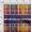 Carmine Red, variant on oneOone Organic Cotton Voile Fabric Madras Check Print Fabric BTY 42 Inch Wide