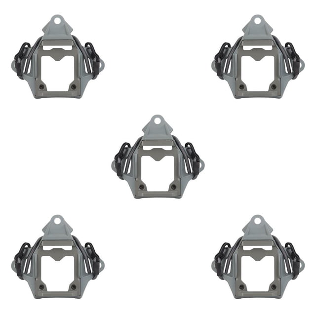 serony WOSPORT Hunting Mount Adapter Screw Mounted Camera Bracket Base Upgrade Accessory Replacing Parts Grey 5Set