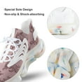 thumbnail image 7 of A Famous Article, A Pattern, Gray Powder Walking Shoes for Men Woman Lightweight Tennis Fashion Elastic Sports Shoes Cushion Basketball Shoes, 7 of 7