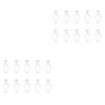 thumbnail image 1 of Inteprter Gancho de techo de 10 piezas, letrero colgante automático con resorte para oficina, aula Techo F5 2Conjunto, 1 of 6