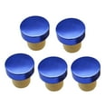thumbnail image 2 of 5 Pcs Bouchon de Bouteille en Forme de T Bouchon en Silicone Bouchon de Bouteille en Liège Bleu, 2 of 7