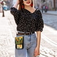 thumbnail image 5 of Secure Travel Neck Wallet Passport Holder Adjustable Strap For Men & Women 6*7.5in Bees Insects Butterfly Tulip, 5 of 6