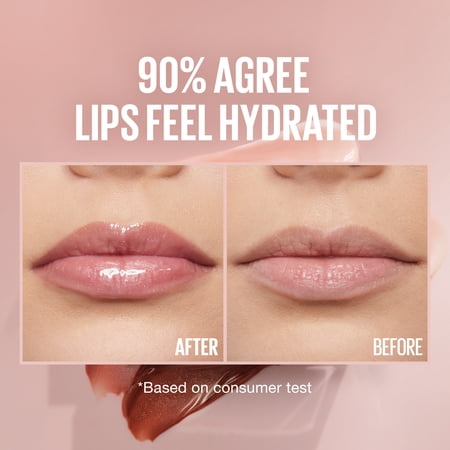 Maybelline Lifter Gloss Lip Gloss Makeup with Hyaluronic Acid, Moon