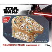 Disney's Star Wars Millennium Falcon Gingerbread Decorating Kit Everything Needed. One Unit per Kit.