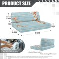 thumbnail image 7 of FOR U DESIGNS Starfish Seashell Wood Pattern 2 Pcs RV Dinette Cushion Covers Breathable RV Couch Cover Elastic Loveseat Sofa Chair Cover Furniture Protector for RV Camper Car Bench, 7 of 7