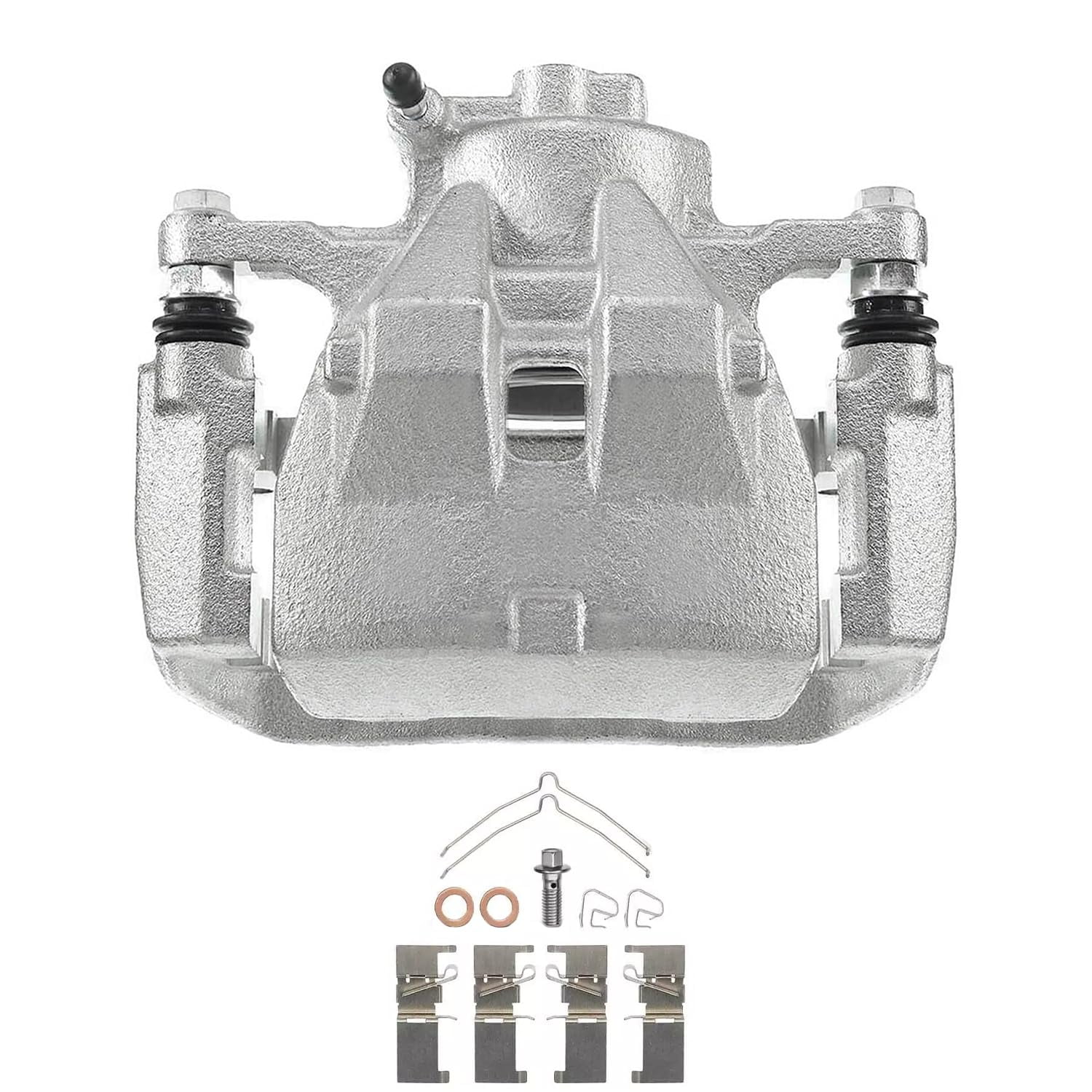 Detroit Axle - Front Brake Calipers for 07-17 Toyota Camry 08-18 Avalon 07-18 Lexus ES350, Disc Brake Calipers with Bracket 2007 2008 2009 2010 2011 2012 2013 2014 2015 2016 2017 Replacement