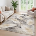 thumbnail image 6 of Addison Rugs Mayfield Premium Machine Washable Transitional Floral Brown Rectangle Rug, 9' x 12', 6 of 6