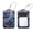 multicolored 4, variant on PhooArto 2 Pcs Birds on a Wire Sundown Luggage Tag for Suitcases, Leather Baggage Tags Identifiers for Travel, Stainless Steel Loop Name ID Label for Women Bag Backpack