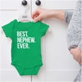 thumbnail image 5 of Best Nephew Ever Family Aunt Uncle Bodysuit Jumper Boys Infant Baby Brisco Brands 18M, 5 of 6