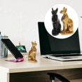 thumbnail image 2 of 2pcs Antique Egyptian Cat Statue Ornament Desktop Resin Cat Figurine Egyptian Cat Home Decor, 2 of 3