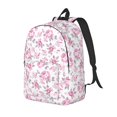 thumbnail image 1 of Disketp Rose Flowers Mochila de Lona Estampada, Mochila Escolar de Viaje Ligera para Estudiantes y Portátil-Medium, 1 of 5
