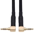 thumbnail image 2 of Cess-068 Cable de audio de audio corto de 3.5 mm TRS Right Angling, 6 pulgadas, 2 of 9