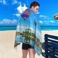 thumbnail image 4 of GZHJMY Hot Air Balloons Beach Towel - Super Absorbent Oversized Travel Towels - Lightweight Compact Quick Dry Towel for Swimming Camping Holiday （234）, 4 of 7