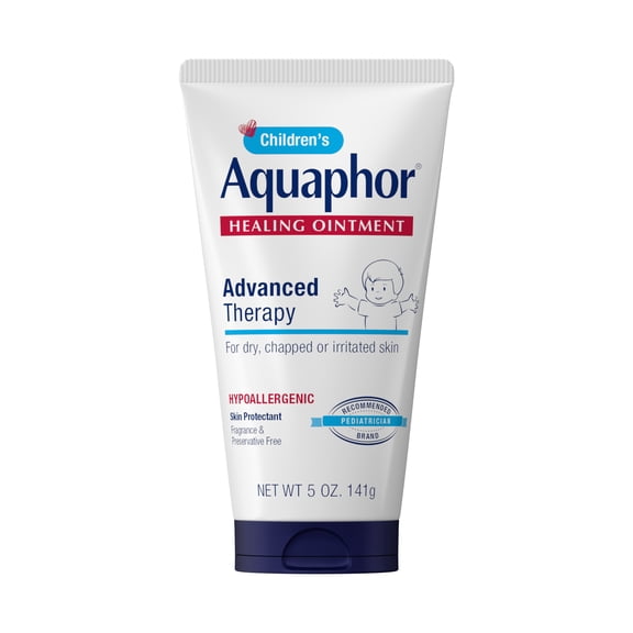 Aquaphor Children's Healing Ointment for Dry, Chapped or Irritated Skin, Hypoallergenic, 5 oz