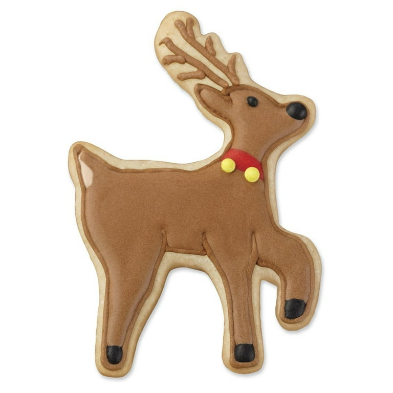 Christmas Cutters pack of 3  Reindeer, Present and Christmas Ball –  LlamasKiss