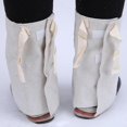 thumbnail image 2 of Zapatos de protección shamjiam 1 Par de trabajo de soldadura Hechos de Polainas de soldadura de material cuero, 2 of 8