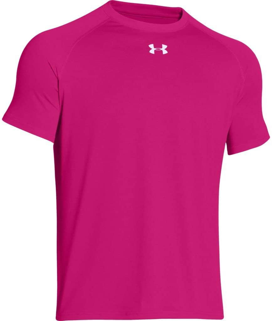 pink under armour t shirt