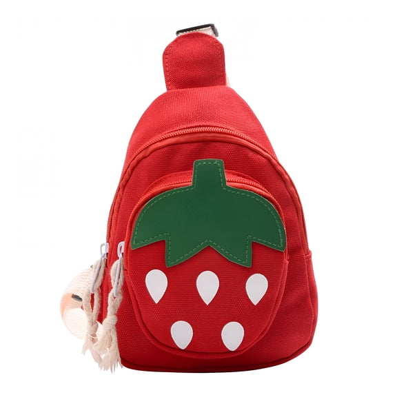 GASTROPOD Mini Purse Girls,Cute Strawberry Purse Toddler Purse Kids Purse Girls Purse for Little Girls Kids Wallet Shoulder Bag for Girls Girls Girls' Fashion Christmas Gifts,Red